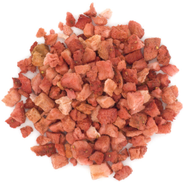 Strawberry, freeze dried cubes