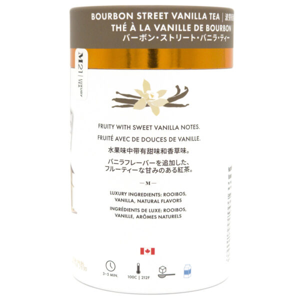 Bourbon Street Vanilla, M21 (back)