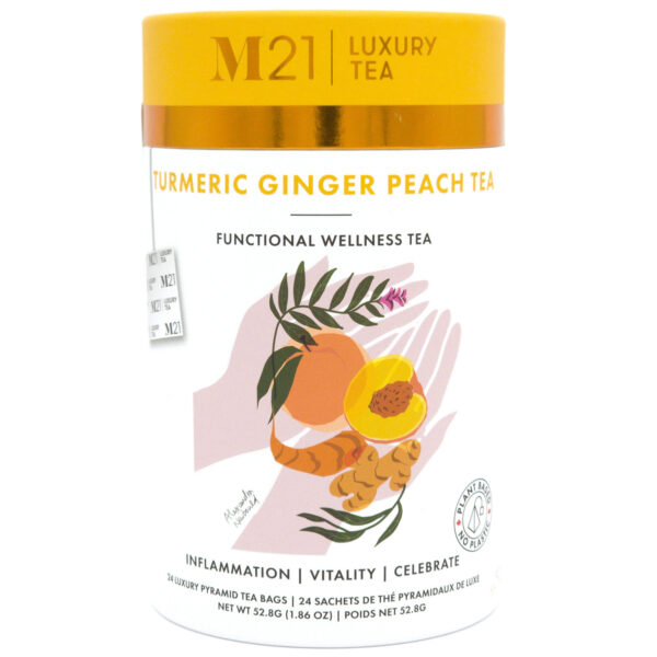 Turmeric Ginger Peach, M21, (front)