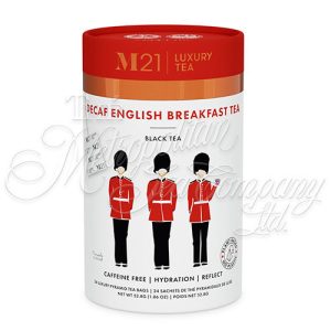 English Breakfast, Decaf, M21, 24 bags
