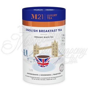 English Breakfast, Organic, M21, 24 bags